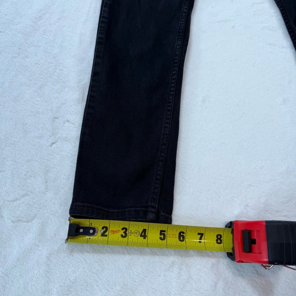 Levi's 512 Slim‎ Taper Jeans Mens W31 L30 Black Good Waterless 28833-0287